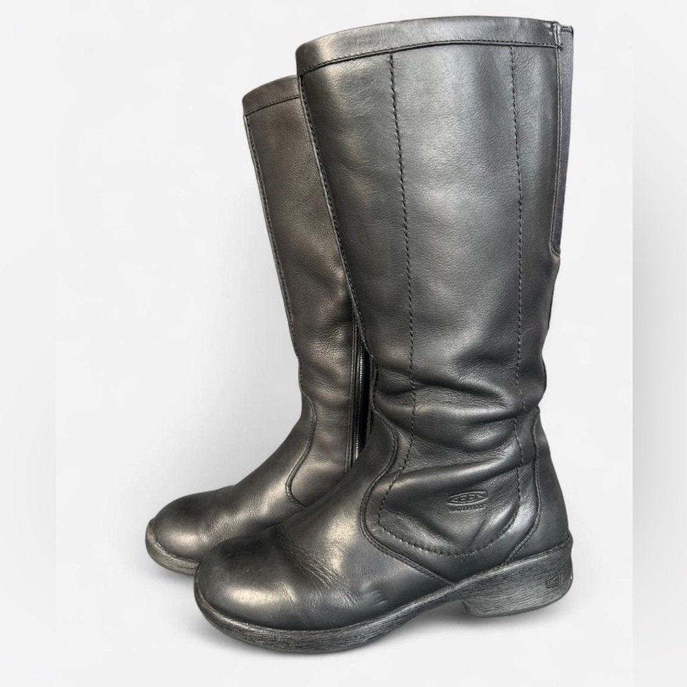 Keen Black Over the Knee Boots